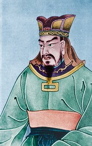 Sun Tzu (6e-5e eeuw v.Chr.) door Chinese School